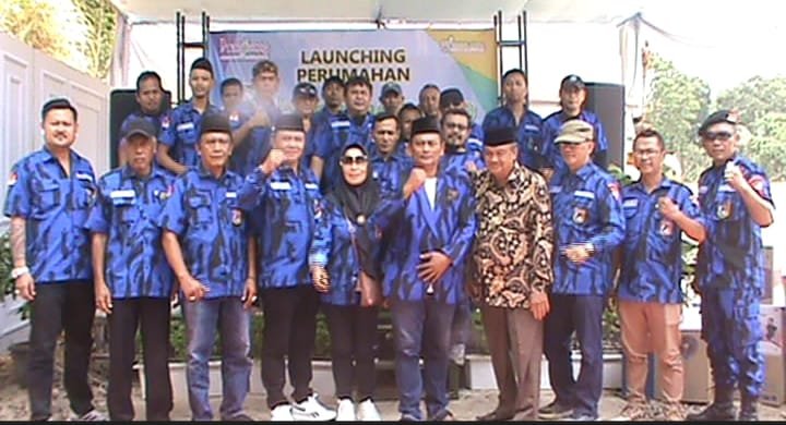 Badak Banten Lampung Hadiri Launcing Perumahan Subsidi Dhanjuang Raya Kaliasin