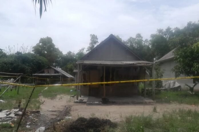 IMG-20250130-WA0007 Rumah tempat terjadinya ledakan di Dusun IV, Desa Margasari, Kecamatan Labuhan Maringgai, Lampung Timur. (ist)