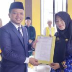 Bupati Pringsewu Lantik Lima Kapekon PAW dan Tiga Penjabat