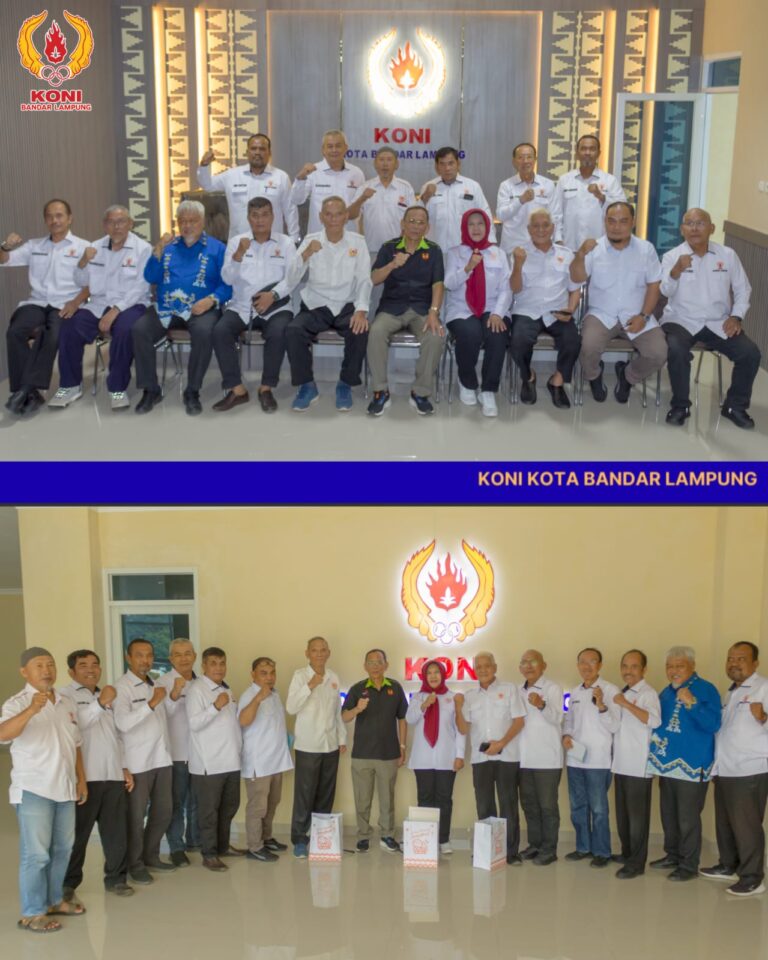 KONI Kota Bandar Lampung Terima Tim Verifikasi Faktual Porprov 2026