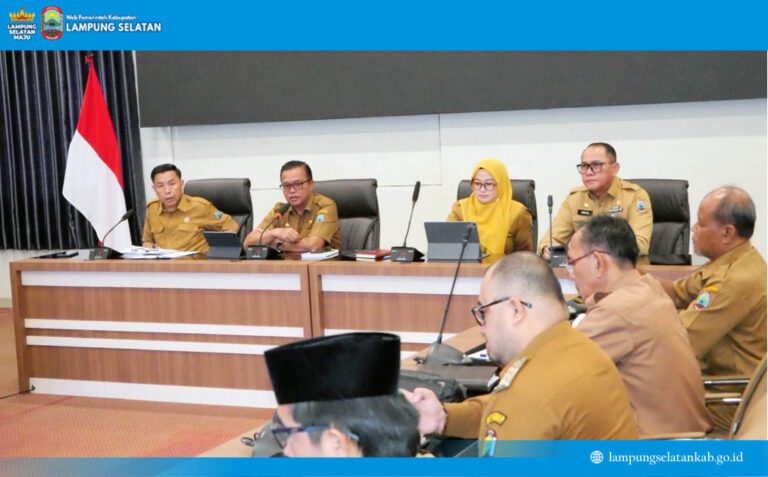 Pemkab Lampung Selatan Siapkan Strategi Pemulihan Pasca Banjir Redam 4 Kecamatan