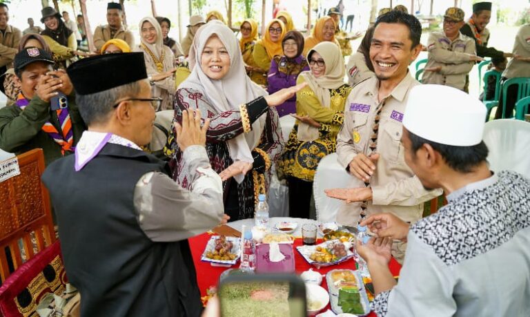 Pelatih Pramuka se-Lampung Selatan Raya Reuni Akbar di Pringsewu