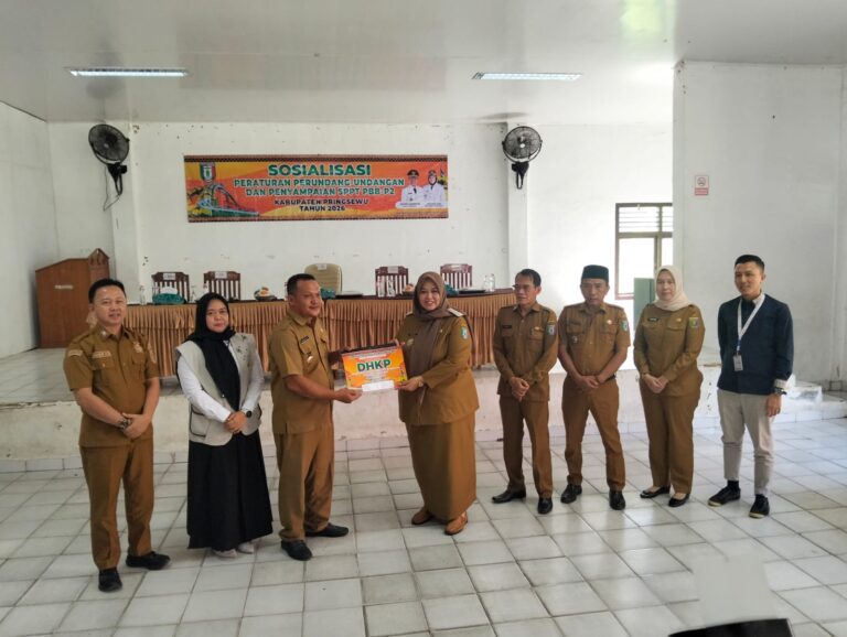 Bapenda Pringsewu Sosialisasikan Perda Pajak dan Retribusi Daerah