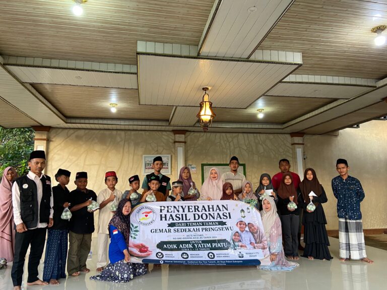 Komunitas Gemar Sedekah Kembali Berikan Bantuan kepada Anak Yatim-Piatu
