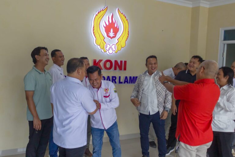 KONI Kota Bandar Lampung Menerima Kunker Dua Kabupaten