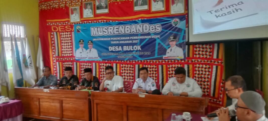 Desa Bulok Gelar MusrenbangDes TA 2027