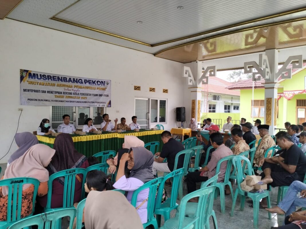 Pekon Sukamulya Gelar Musrenbang Tahun 2027