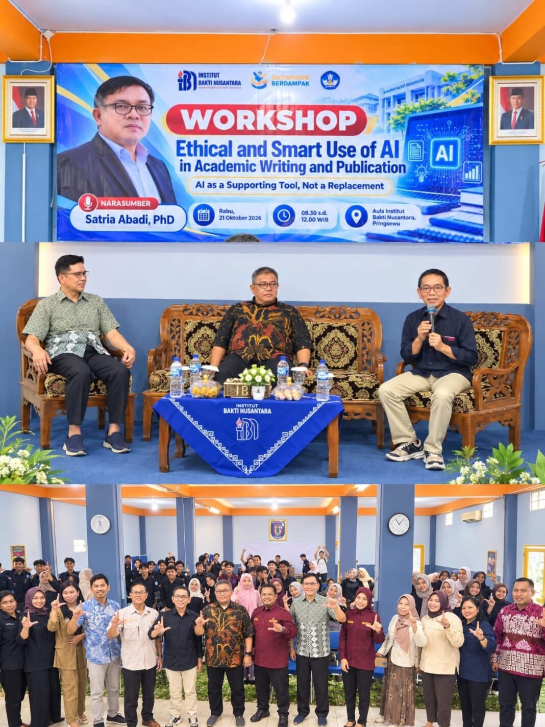 IBN Gelar Workshop Hadirkan Pakar AI dari Tim Peneliti Universiti Pendidikan Sultan Idris Malaysia, Bahas Pemanfaatan dan Etika Kecerdasan Buatan